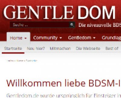 Interview mit Gentledom.de – Die kostenlose & niveauvolle BDSM-Community